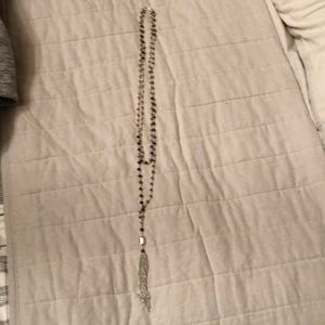 Adjustable length beaded necklace